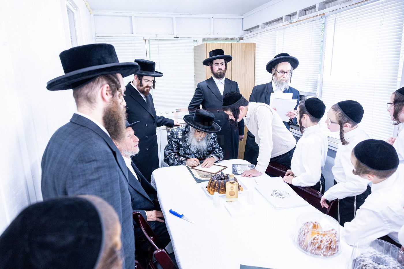 האדמו"ר מסאטמר בביקור בקאנטרי