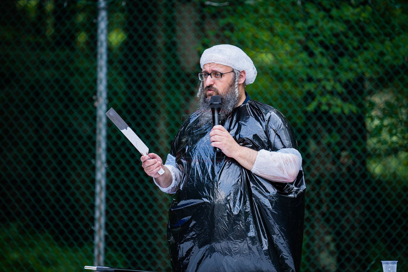  מעמד שחיטת כבש הפדיון במחנה ישיבת סערדאהעלי