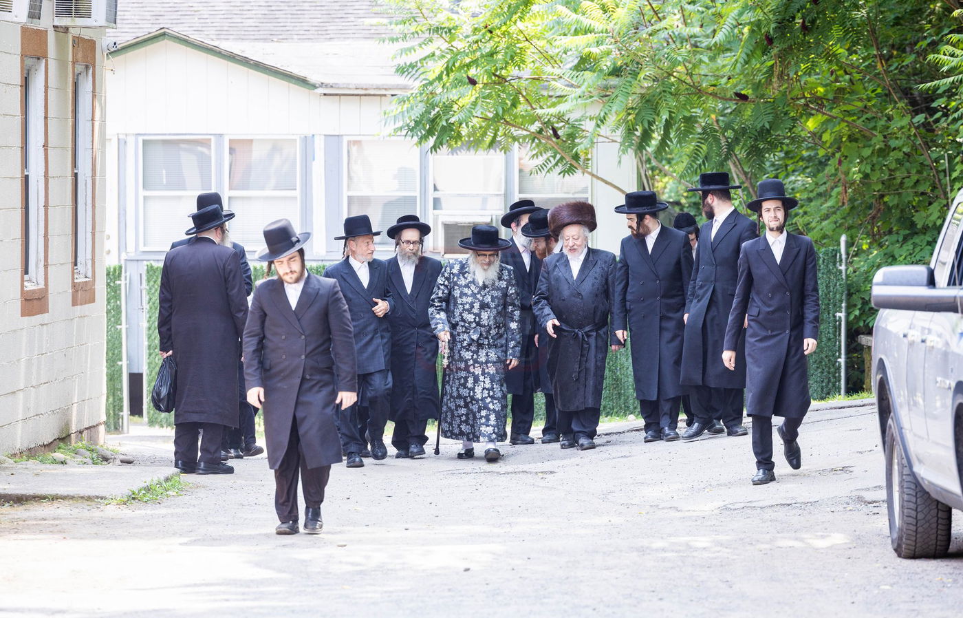 האדמו"ר מסאטמר בביקור בקאנטרי