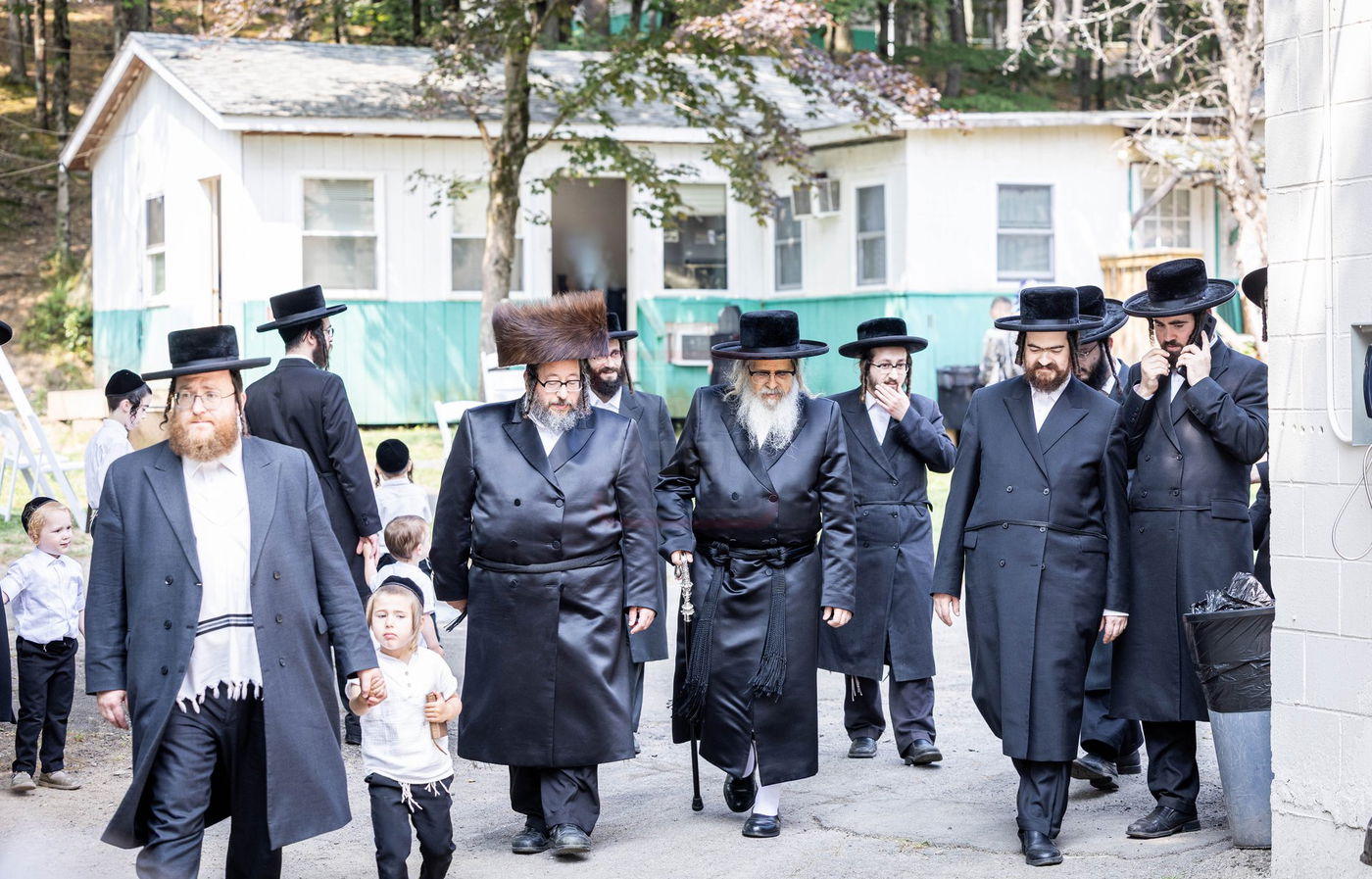 האדמו"ר מסאטמר בביקור בקאנטרי