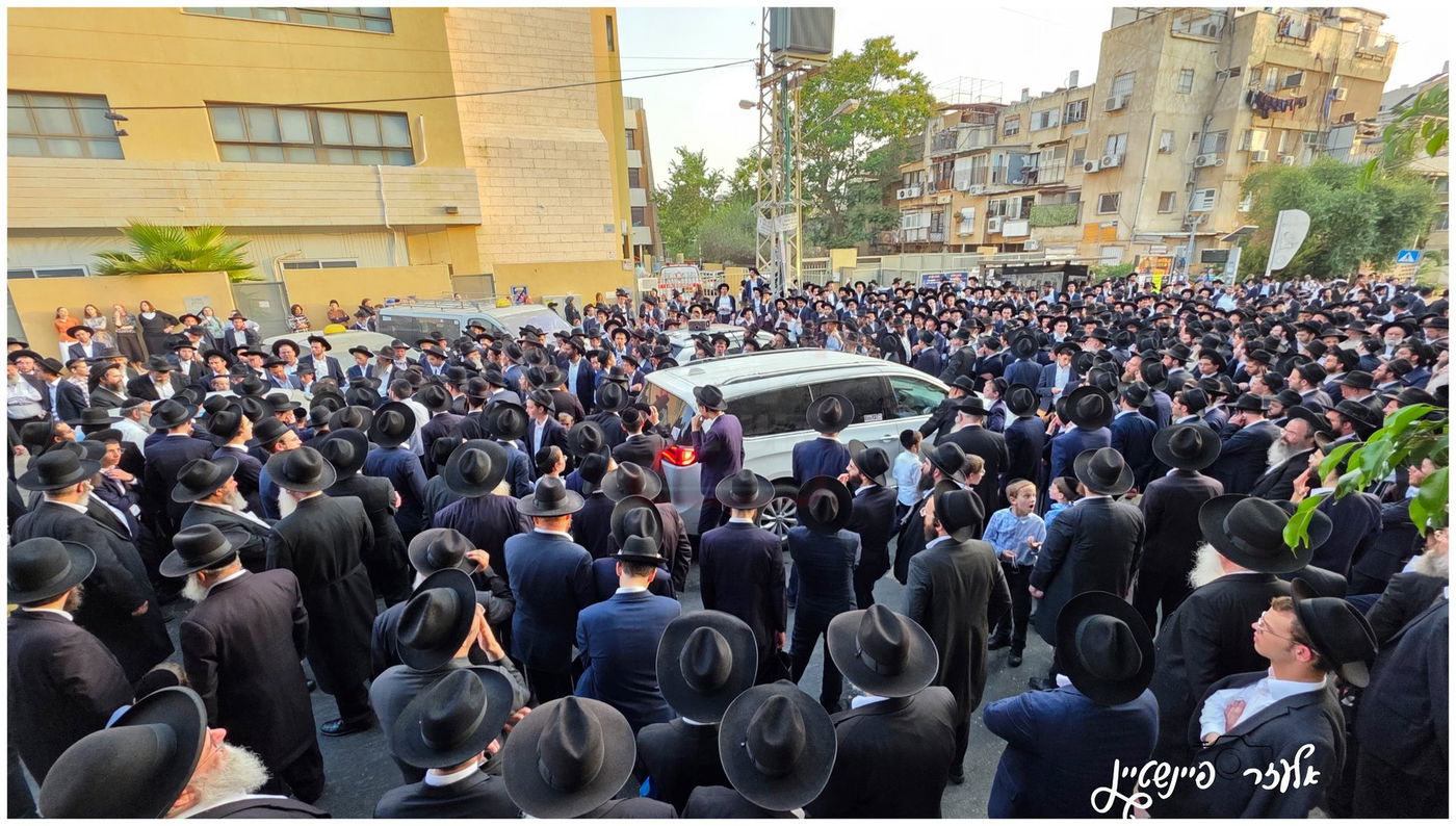 מסע הלוויית הגרב"ש דויטש זצ"ל - בבני ברק