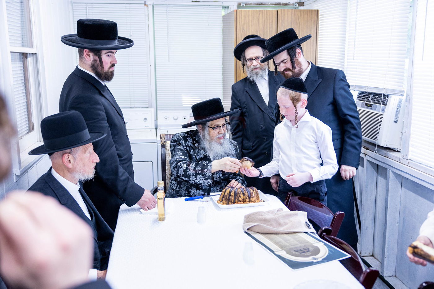 האדמו"ר מסאטמר בביקור בקאנטרי