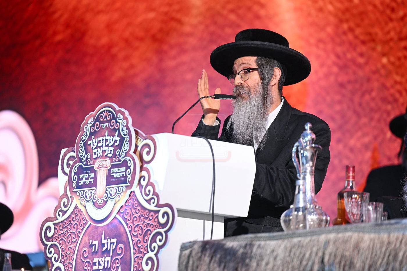 הגה"צ רבי נחמן בידרמן נואם