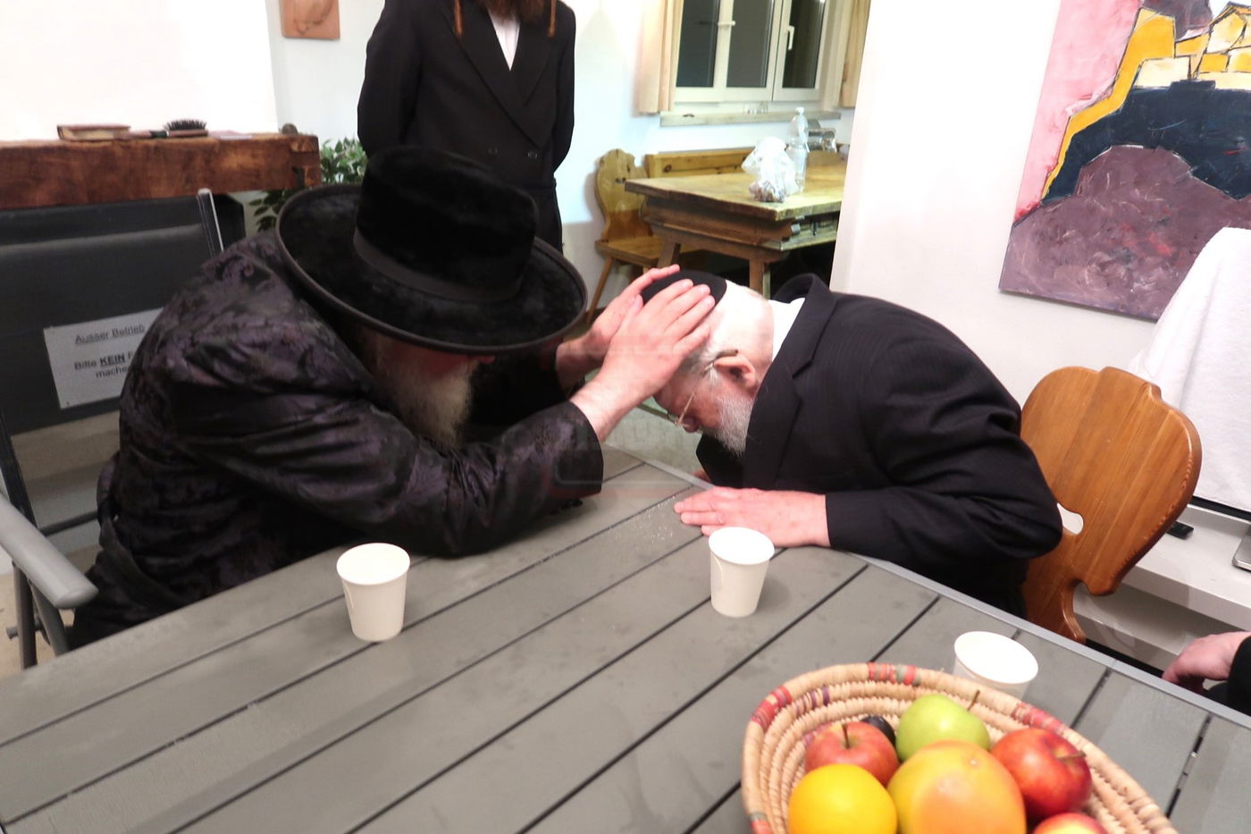 האדמו"ר ממבקשי אמונה במנוחה בדאבוס שבשווייץ