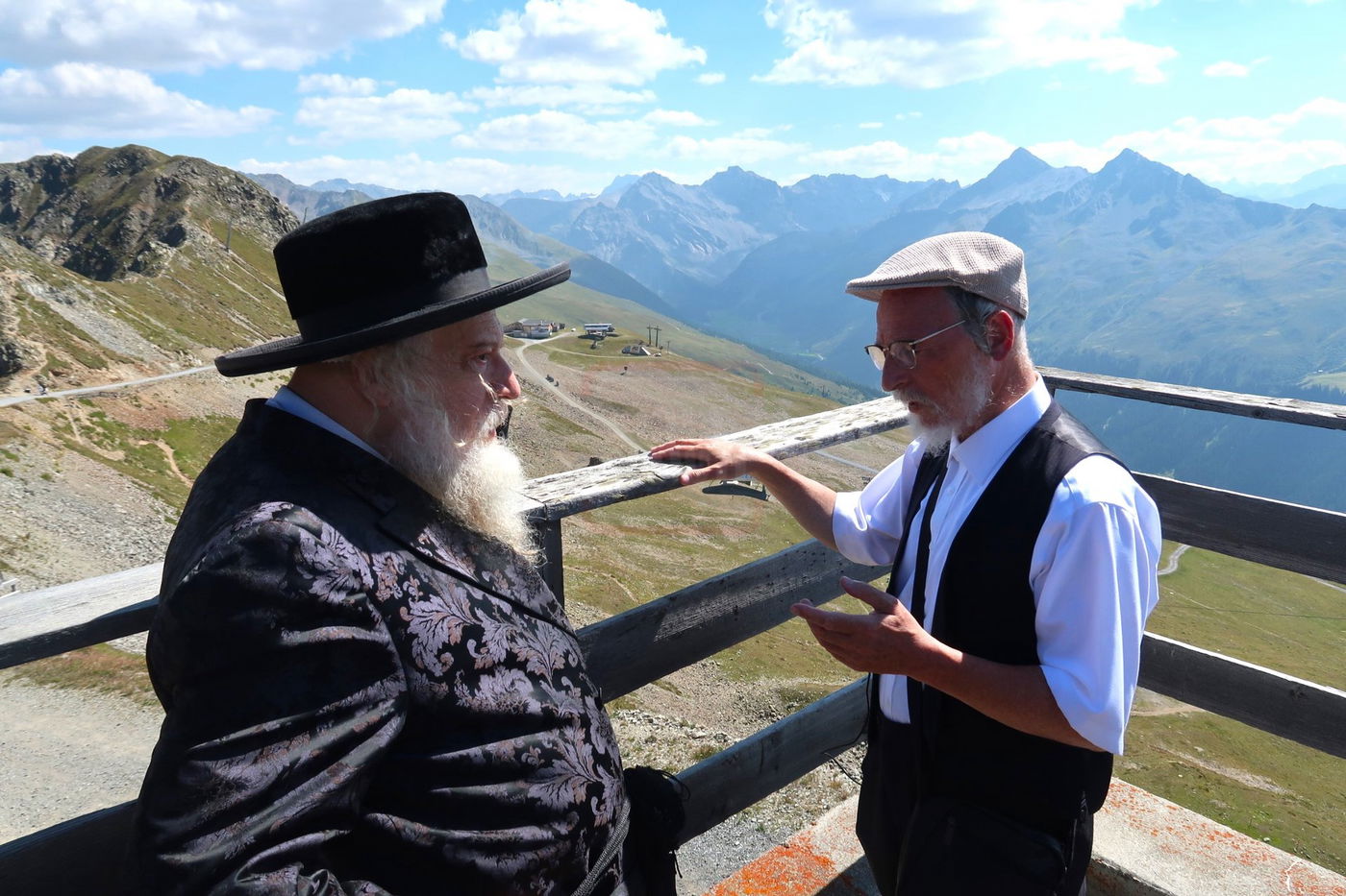 האדמו"ר ממבקשי אמונה במנוחה בדאבוס שבשווייץ