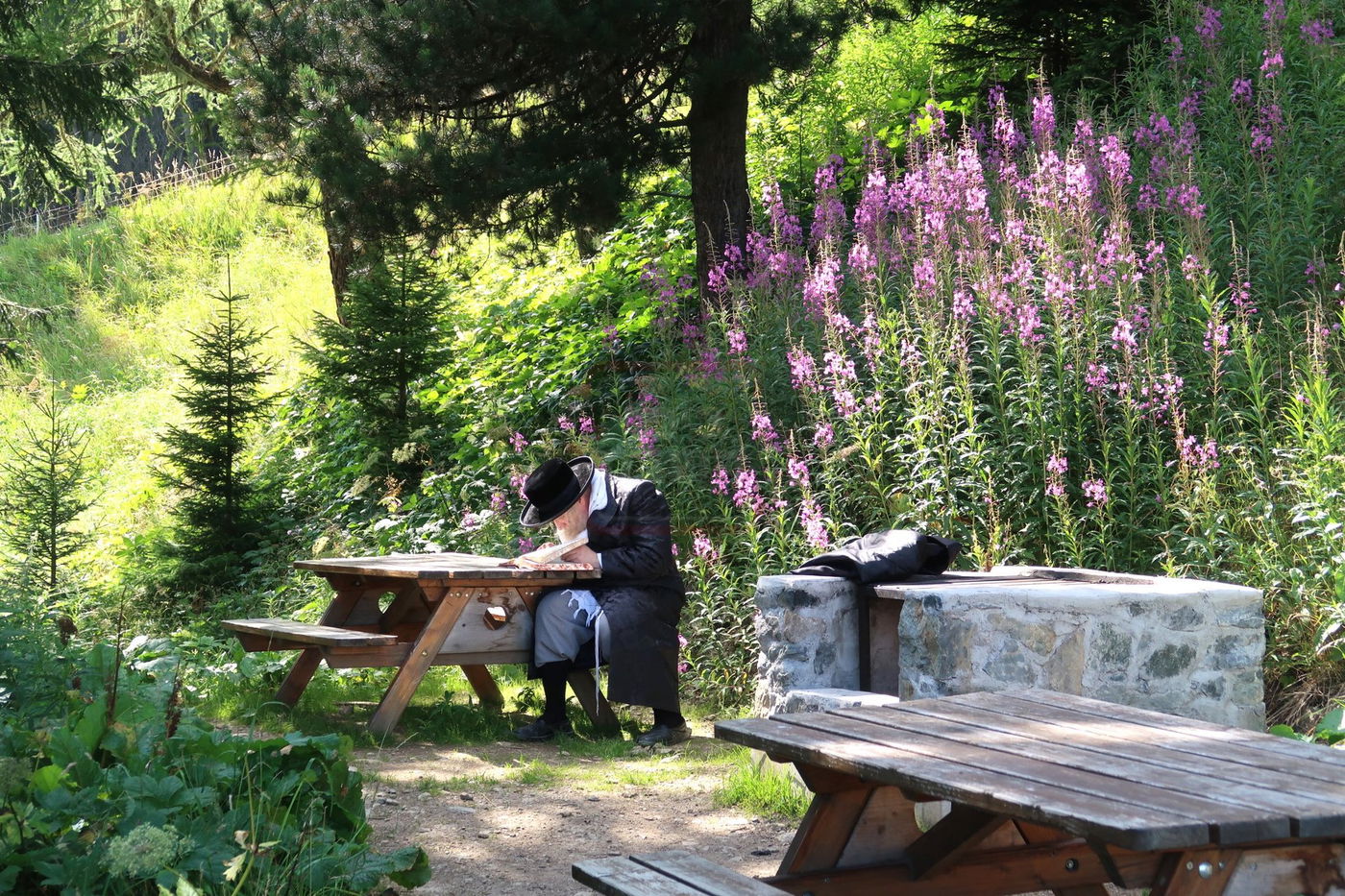 האדמו"ר ממבקשי אמונה במנוחה בדאבוס שבשווייץ