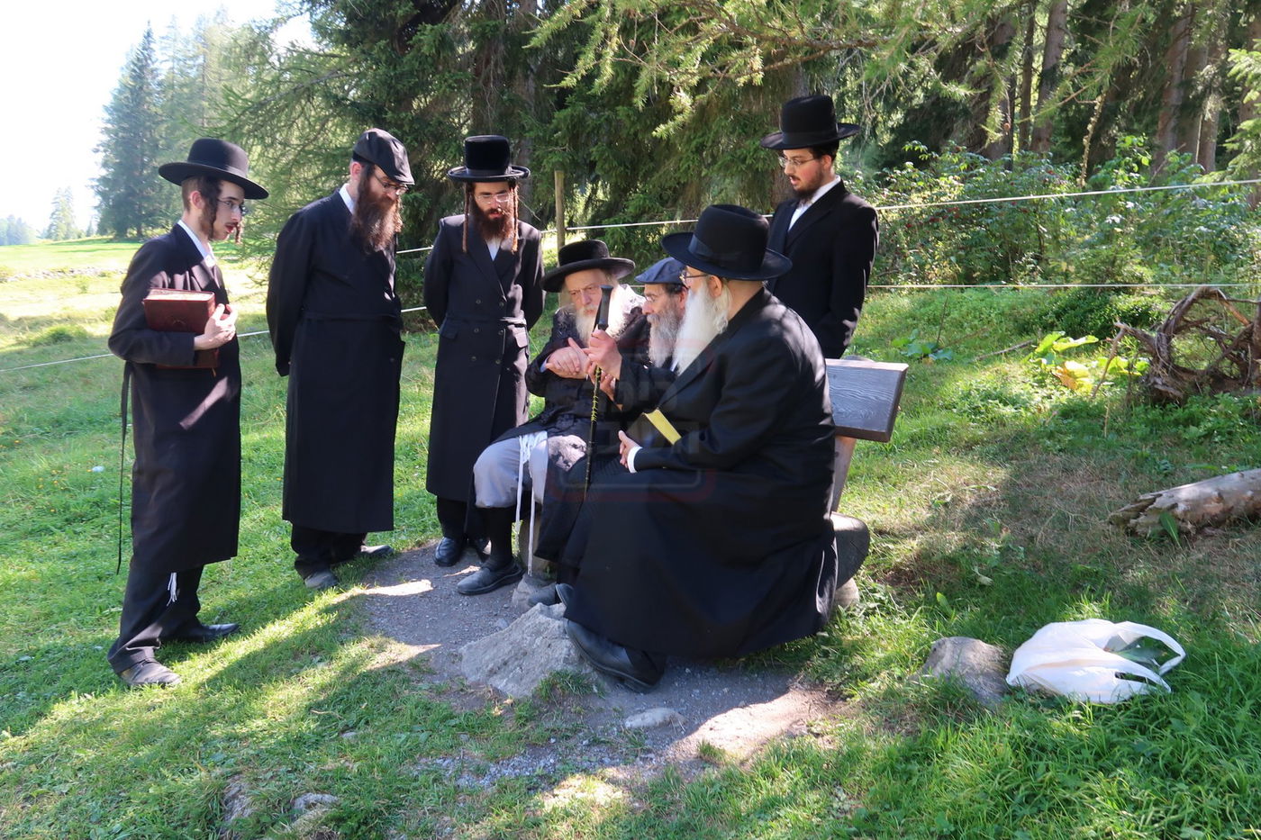 האדמו"ר ממבקשי אמונה במנוחה בדאבוס שבשווייץ