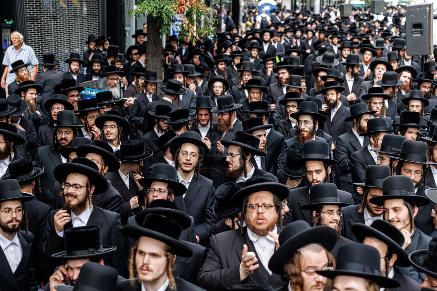 עצרת הרבבות במחאה במנהטן