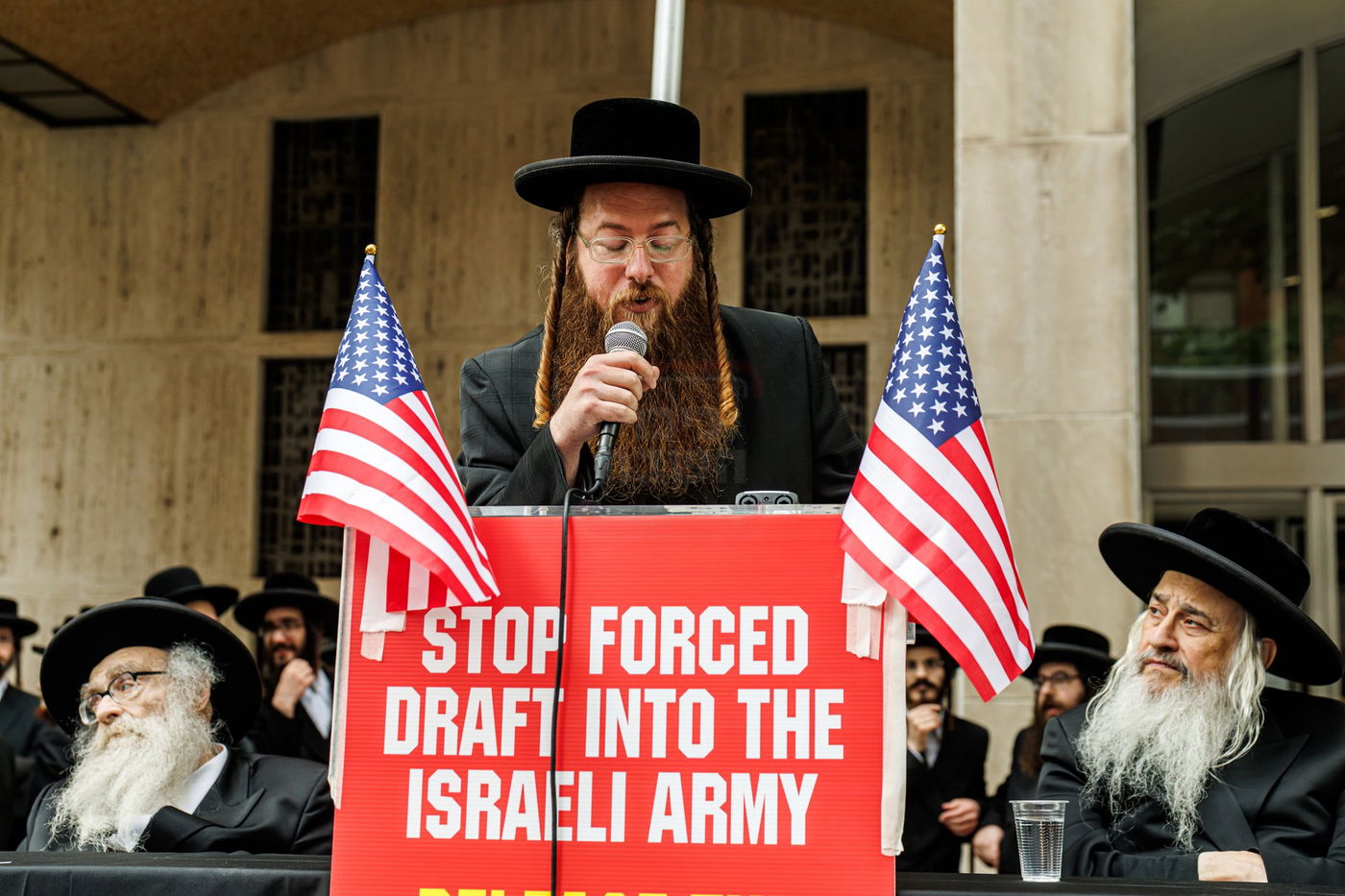 עצרת הרבבות במחאה במנהטן