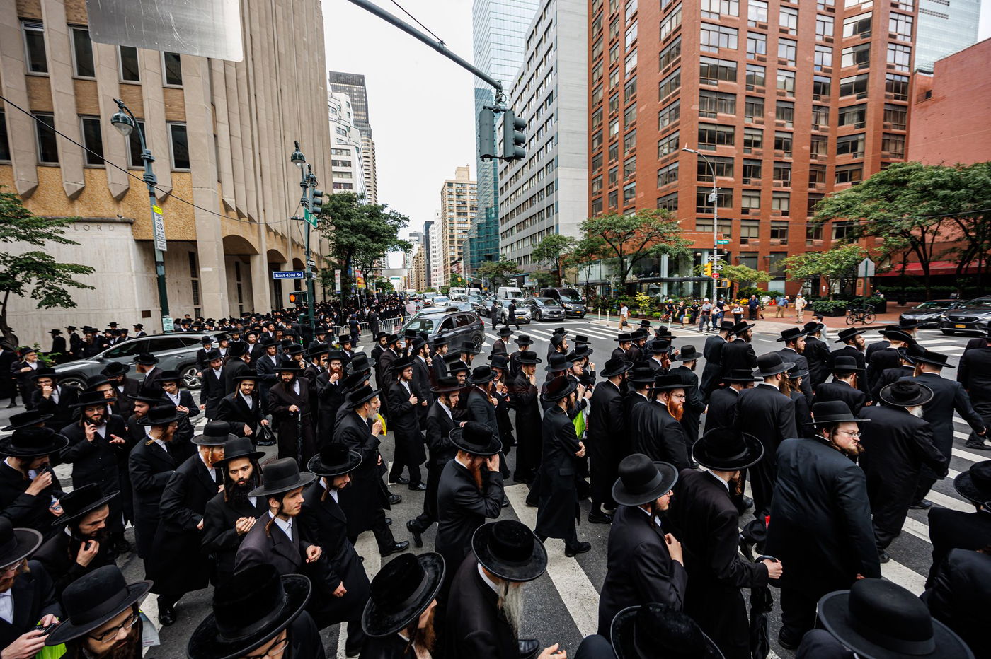 עצרת הרבבות במחאה במנהטן