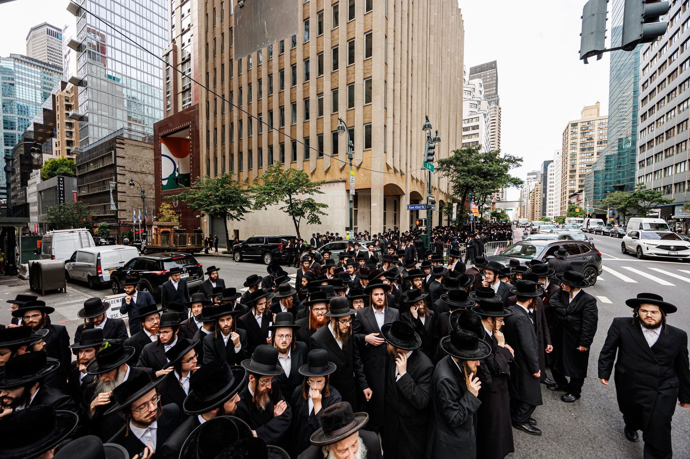 עצרת הרבבות במחאה במנהטן