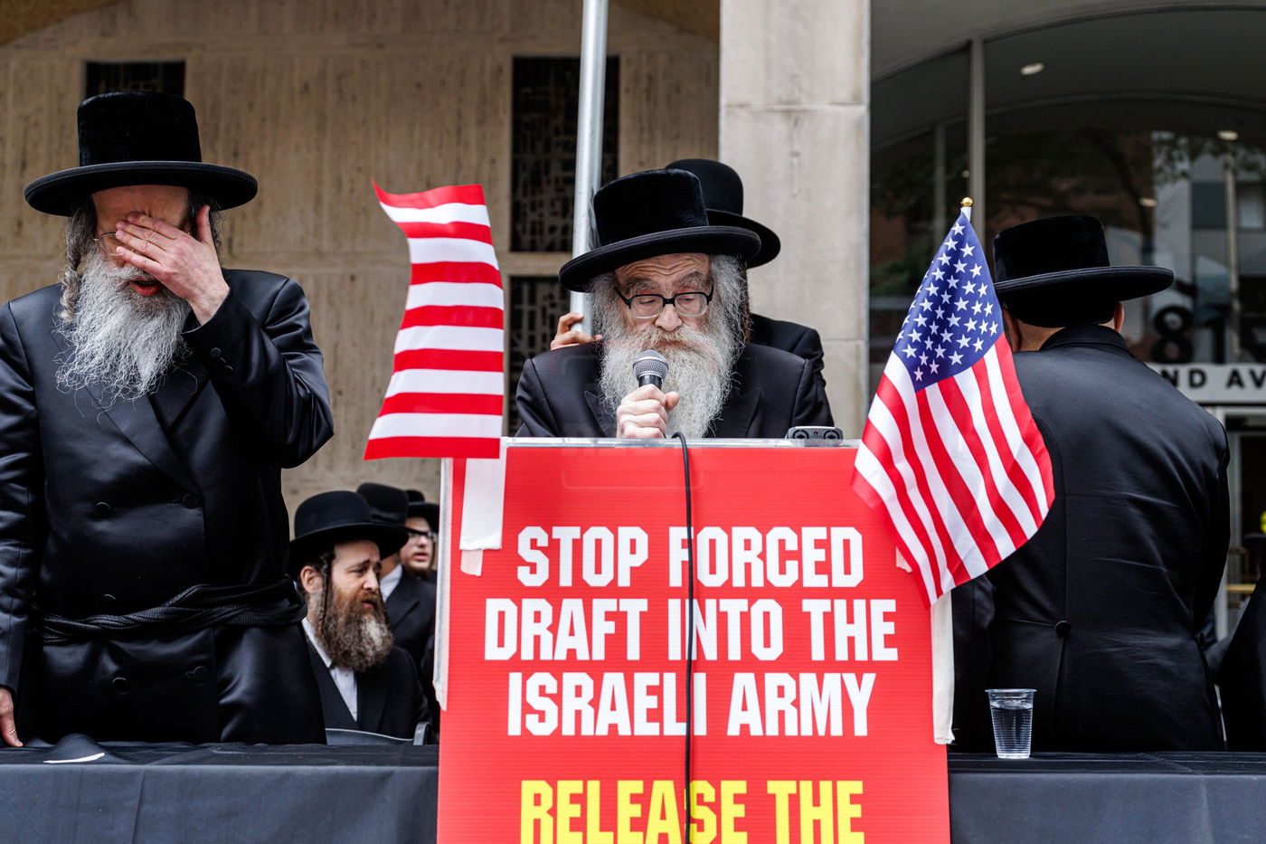 עצרת הרבבות במחאה במנהטן