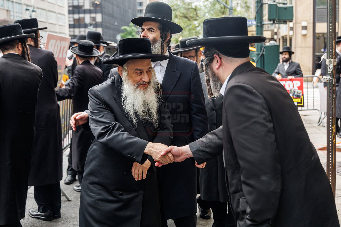 עצרת הרבבות במחאה במנהטן