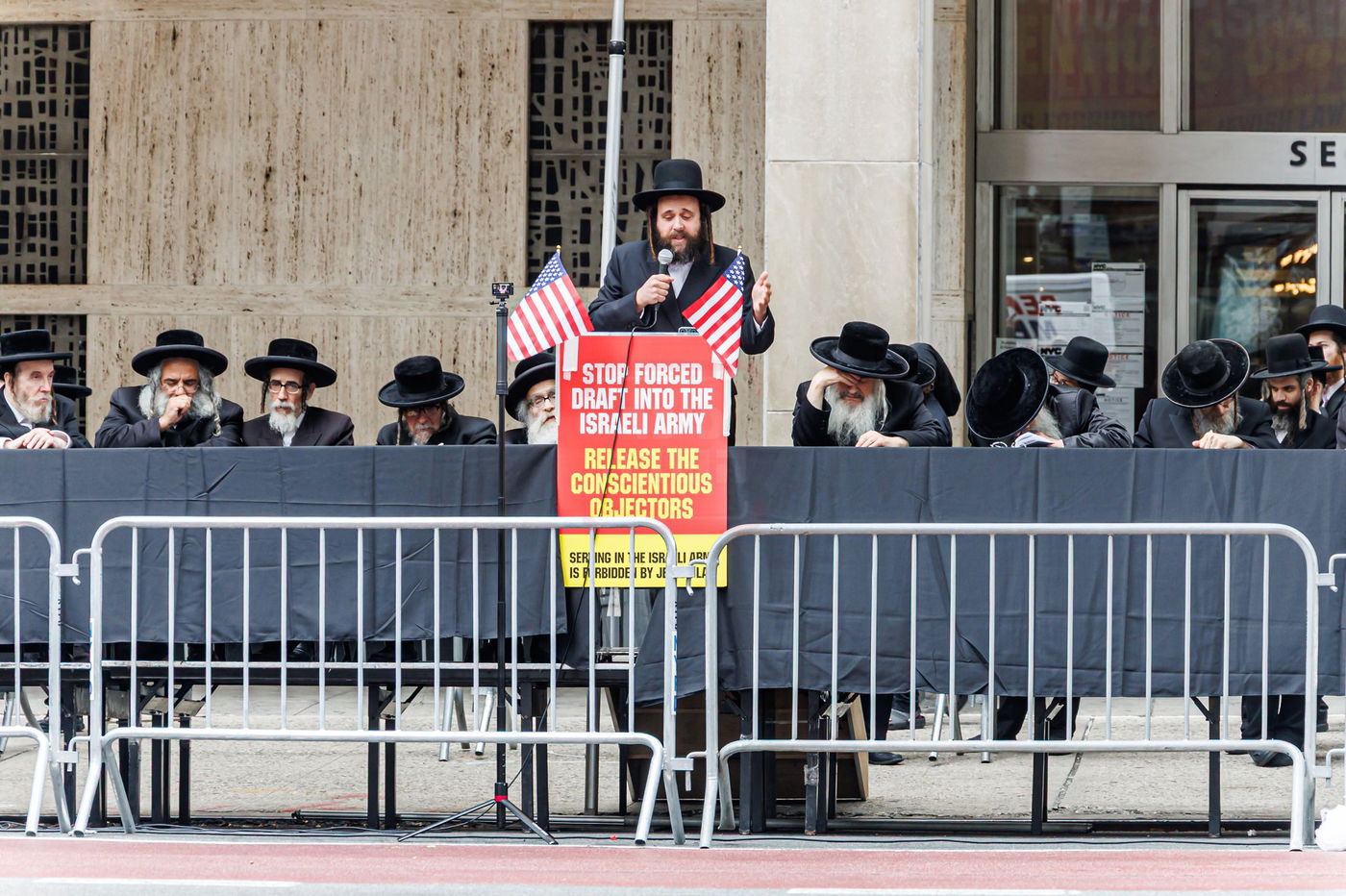 עצרת הרבבות במחאה במנהטן