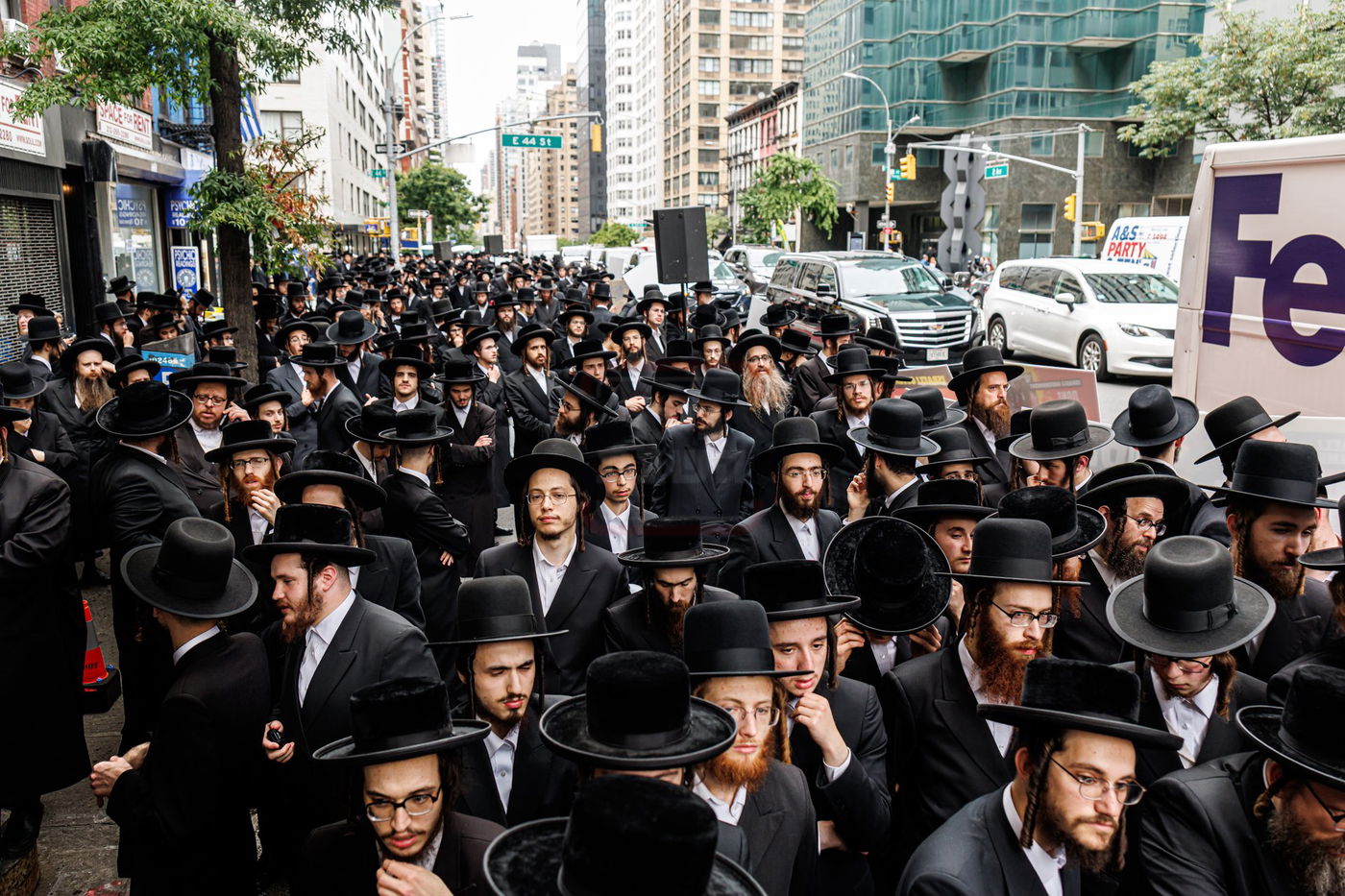 עצרת הרבבות במחאה במנהטן