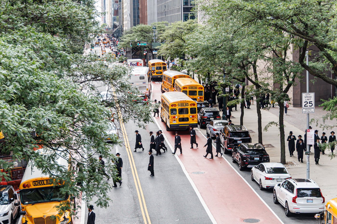 עצרת הרבבות במחאה במנהטן