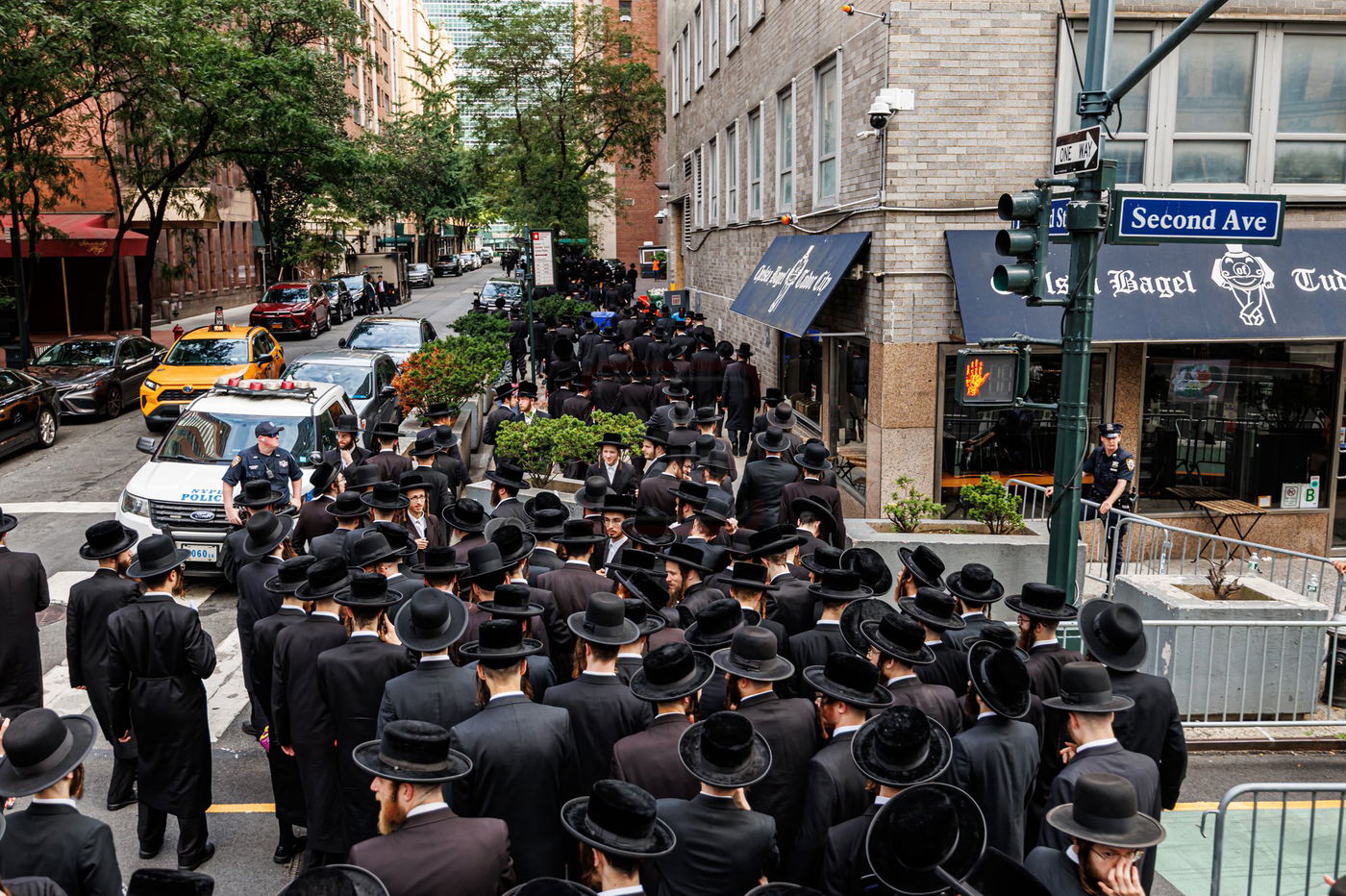 עצרת הרבבות במחאה במנהטן