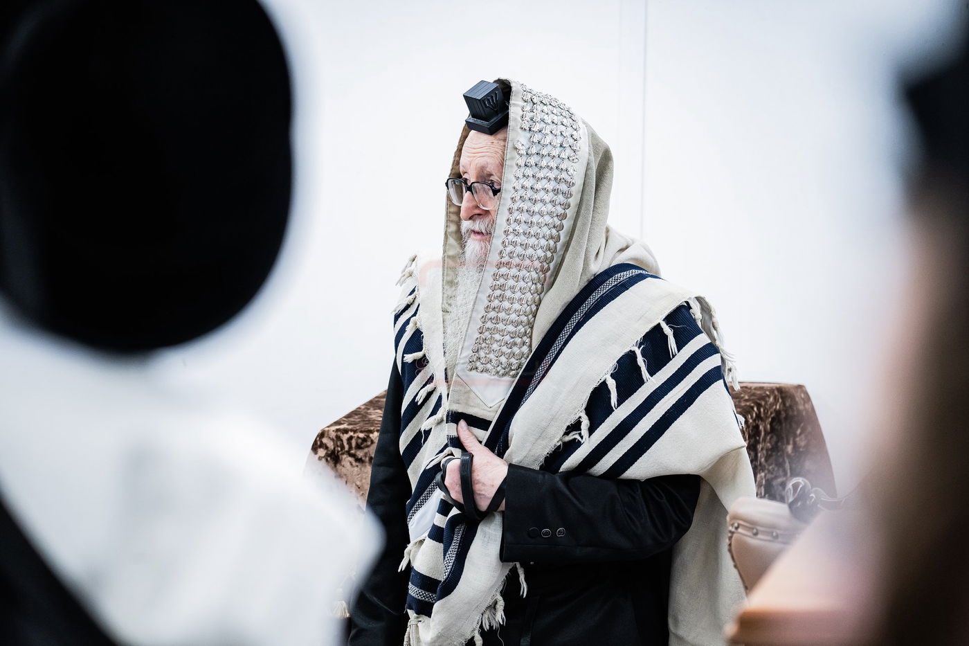 האדמו''ר מסערדאהעלי במחנה ישיבת סערדאהעלי במאנטיסעלאו 