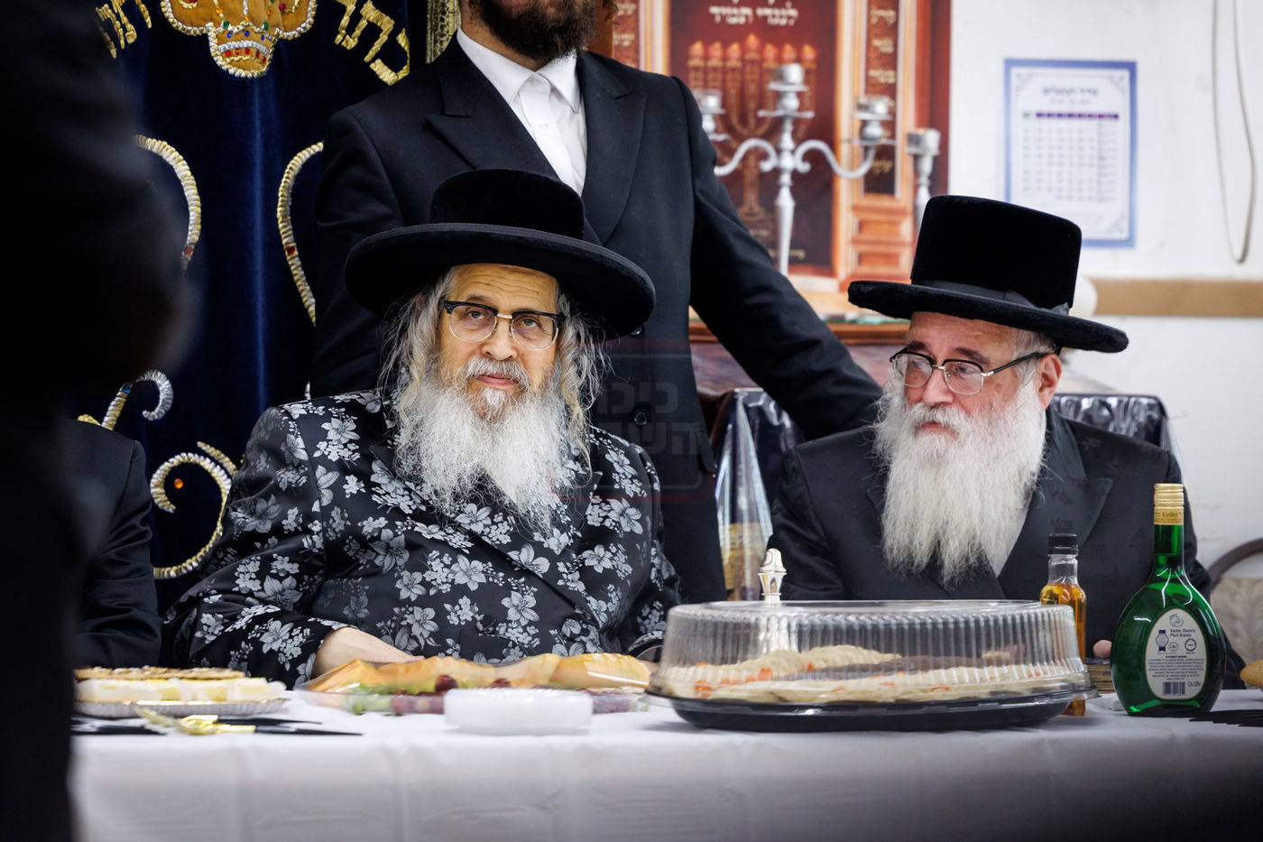 האדמו"ר מסאטמר בביקור בקעמפים בהרי הקאנטרי