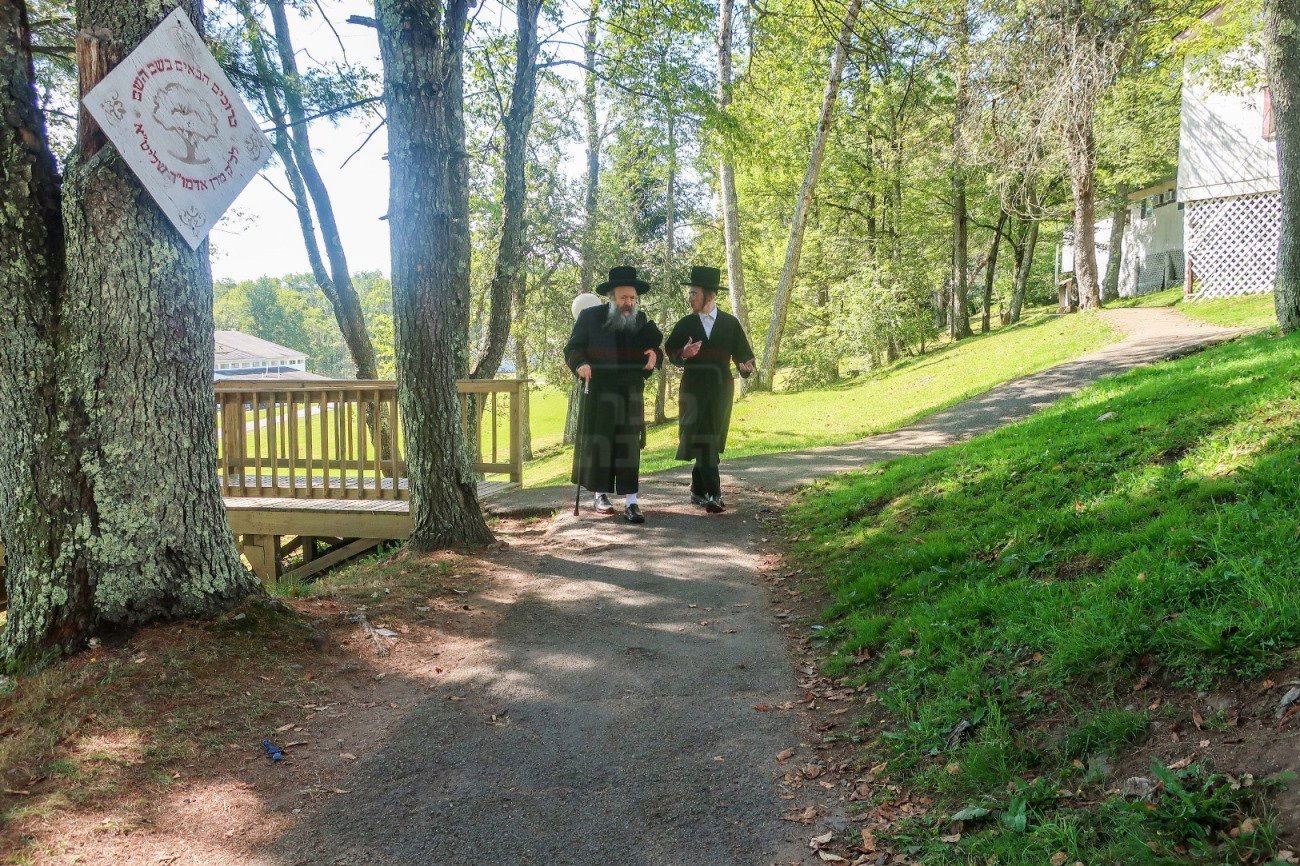 האדמו"ר מבאבוב 45 בימי הקיץ בהרי הקאנטרי
