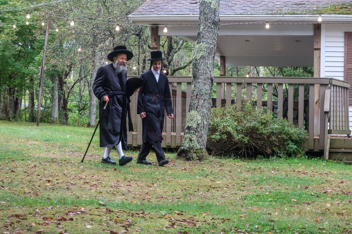 האדמו"ר מבאבוב 45 בימי הקיץ בהרי הקאנטרי