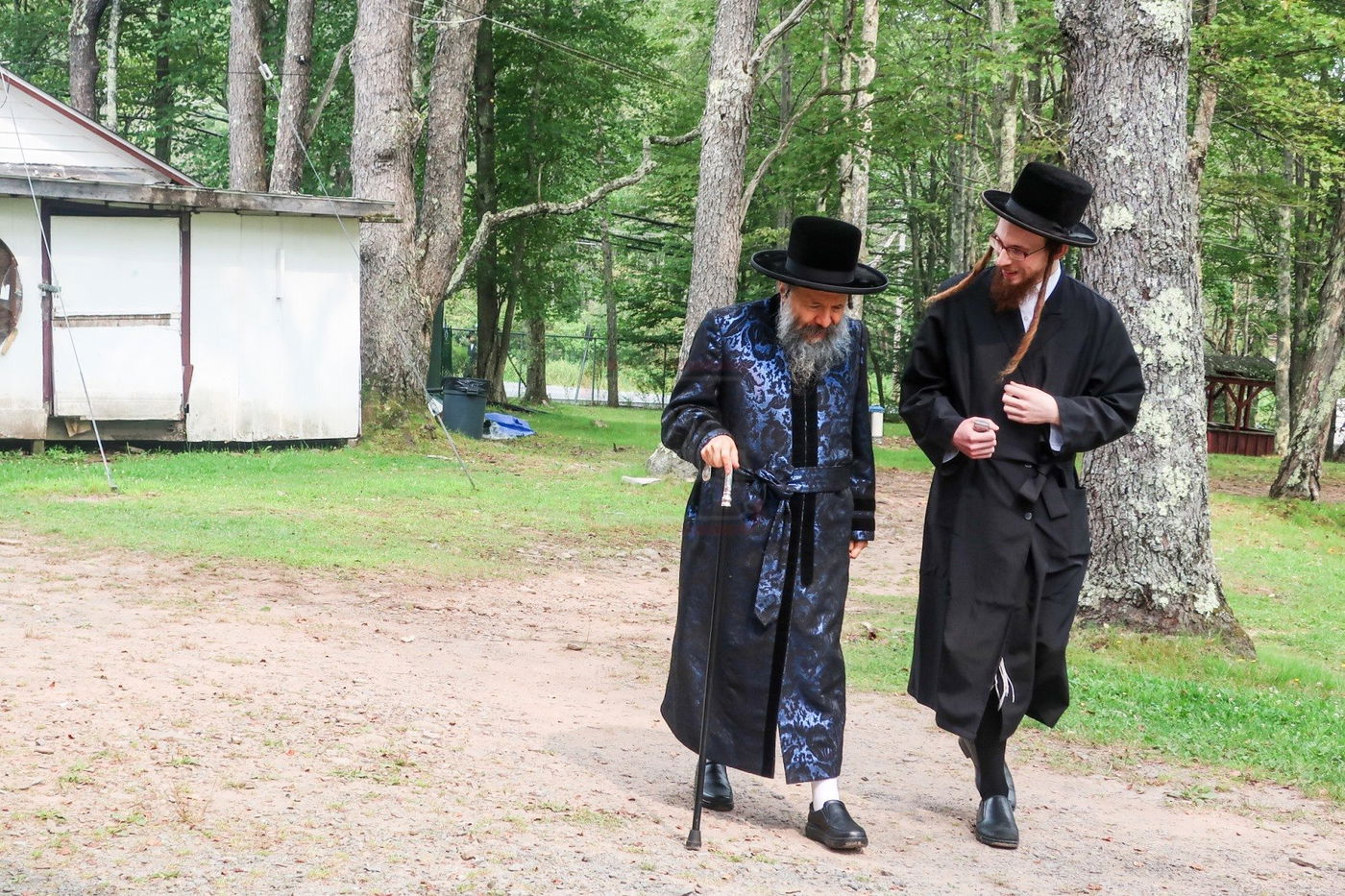 האדמו"ר מבאבוב 45 בימי הקיץ בהרי הקאנטרי