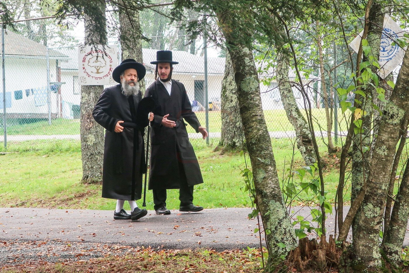 האדמו"ר מבאבוב 45 בימי הקיץ בהרי הקאנטרי