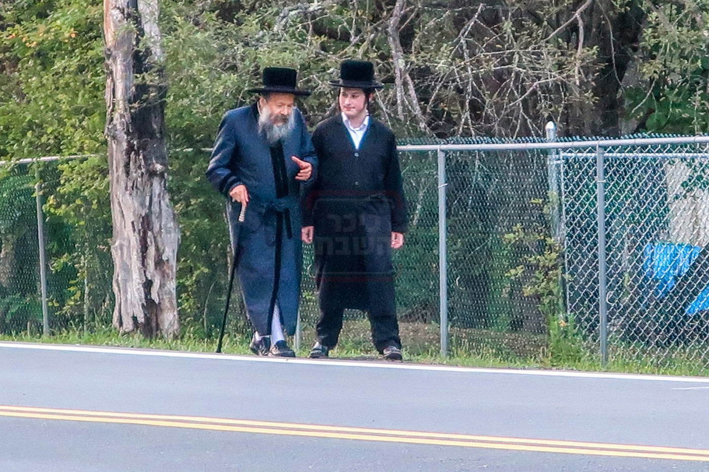 האדמו"ר מבאבוב 45 בימי הקיץ בהרי הקאנטרי