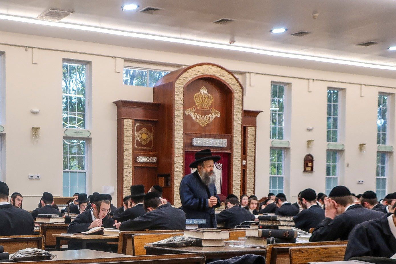 האדמו"ר מבאבוב 45 בימי הקיץ בהרי הקאנטרי