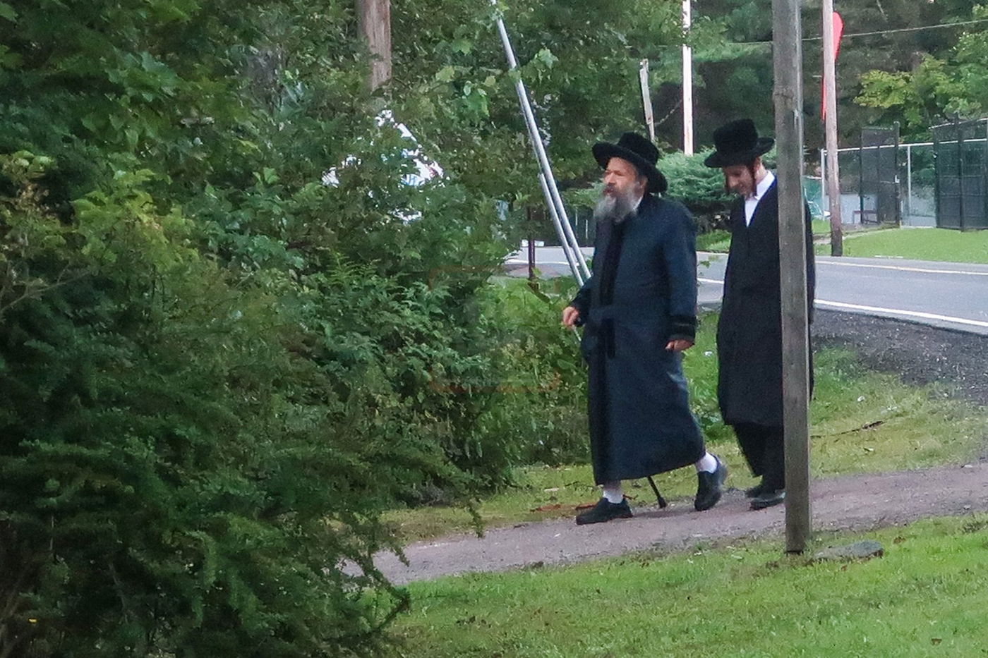 האדמו"ר מבאבוב 45 בימי הקיץ בהרי הקאנטרי