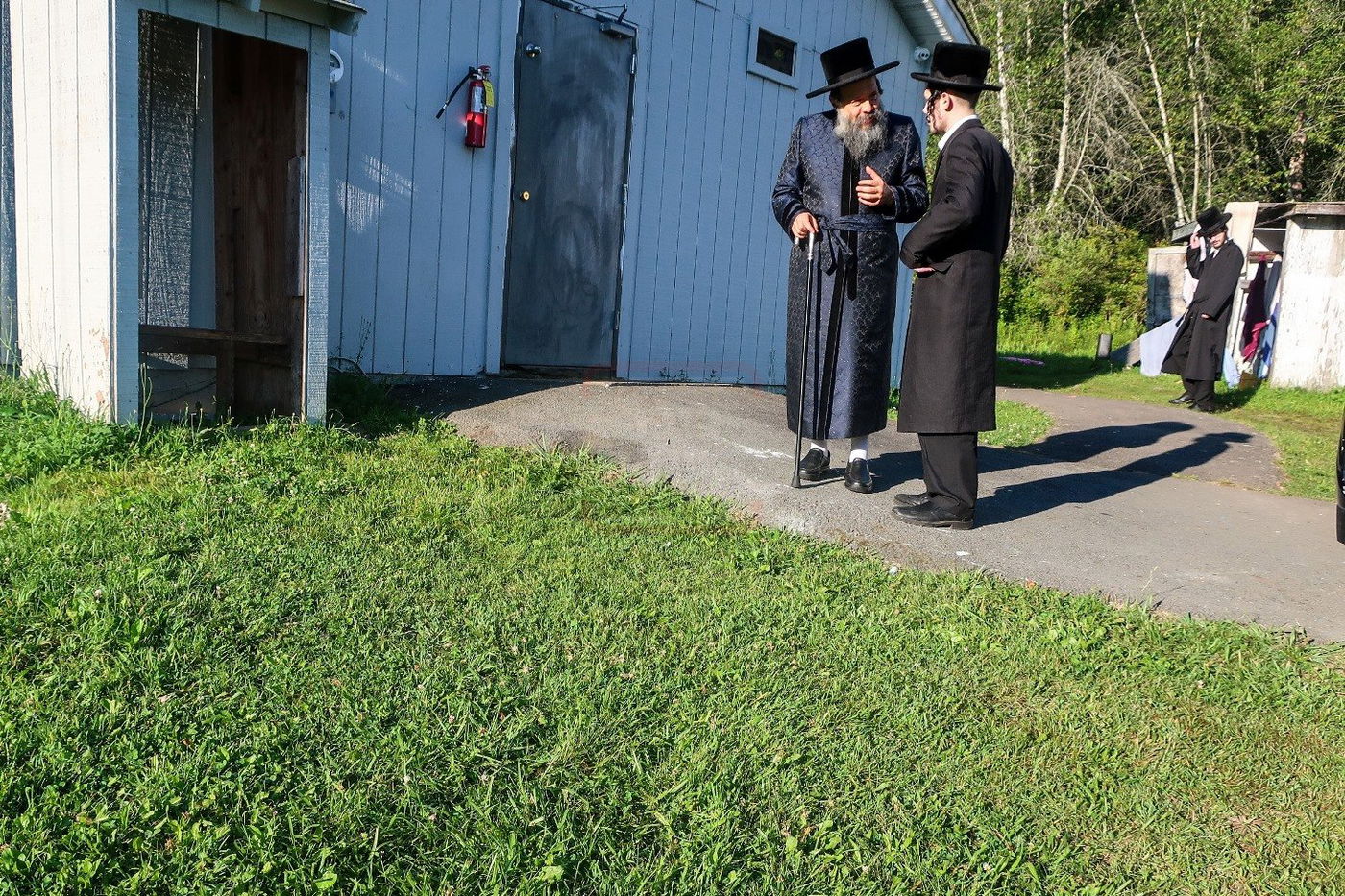 האדמו"ר מבאבוב 45 בימי הקיץ בהרי הקאנטרי