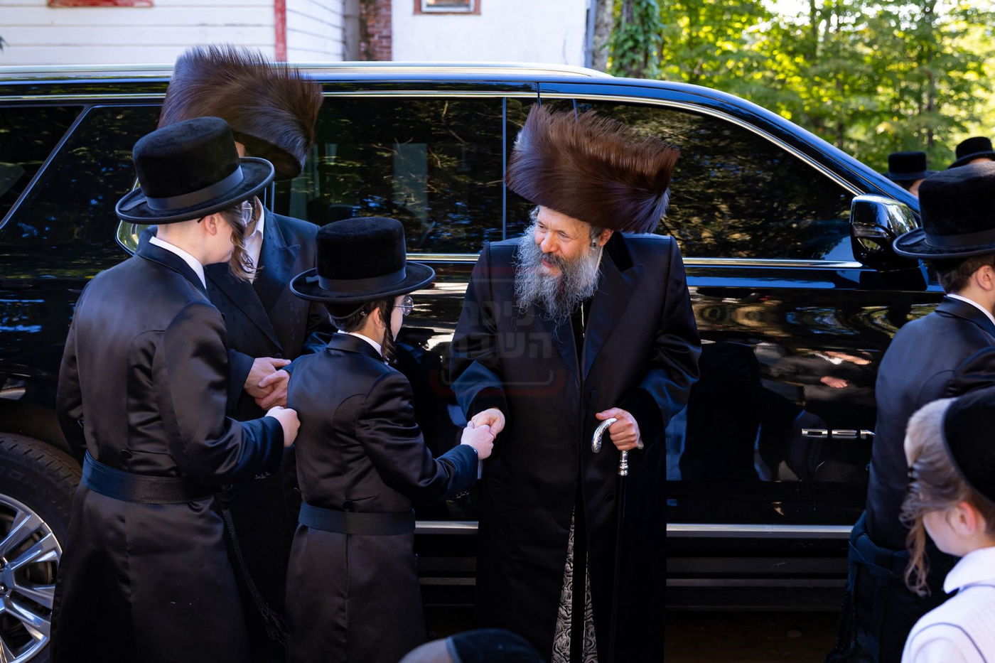 האדמו"ר מבאבוב 45 שב"ק מברכים חודש אלול בסוואן לעיק