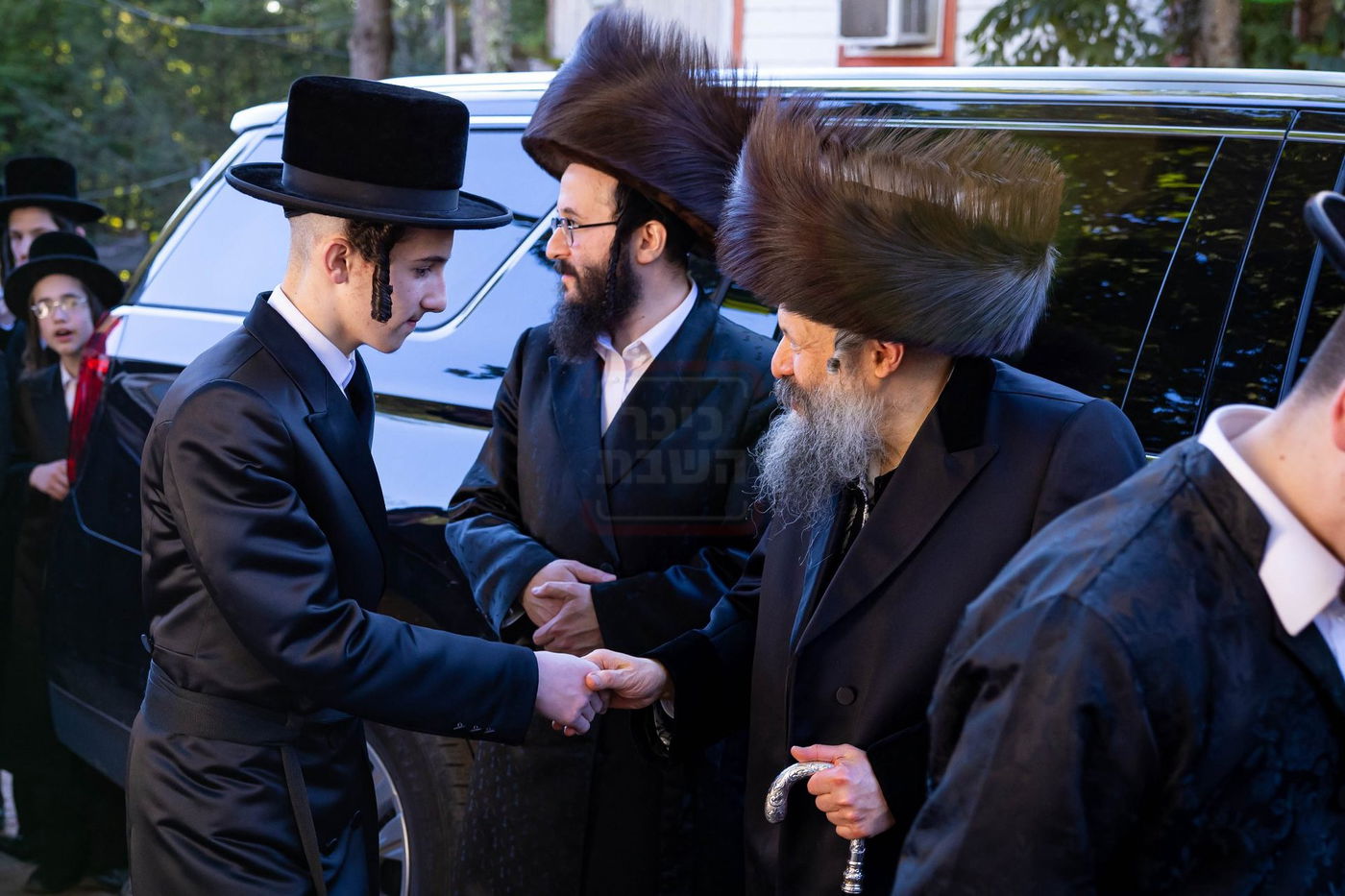 האדמו"ר מבאבוב 45 שב"ק מברכים חודש אלול בסוואן לעיק