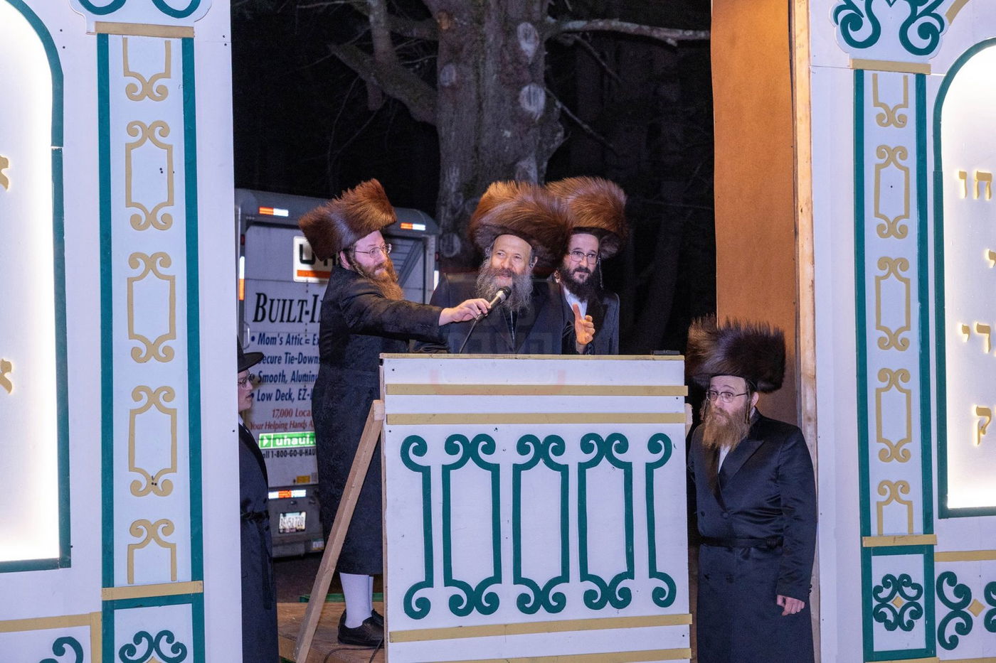 האדמו"ר מבאבוב 45 שב"ק מברכים חודש אלול בסוואן לעיק