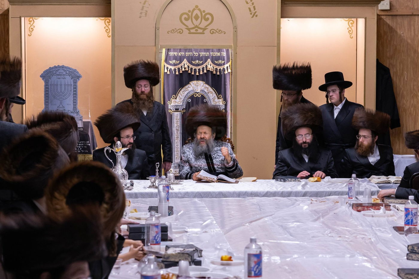 האדמו"ר מבאבוב 45 שב"ק מברכים חודש אלול בסוואן לעיק