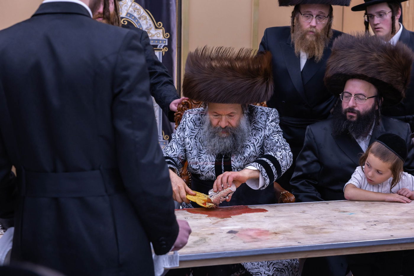 האדמו"ר מבאבוב 45 שב"ק מברכים חודש אלול בסוואן לעיק