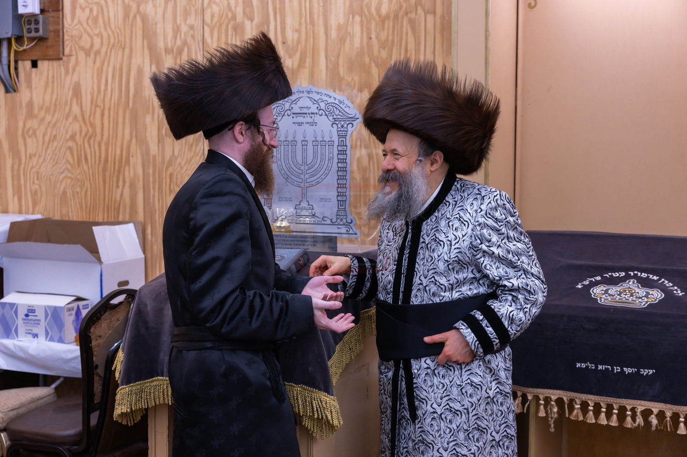 האדמו"ר מבאבוב 45 שב"ק מברכים חודש אלול בסוואן לעיק