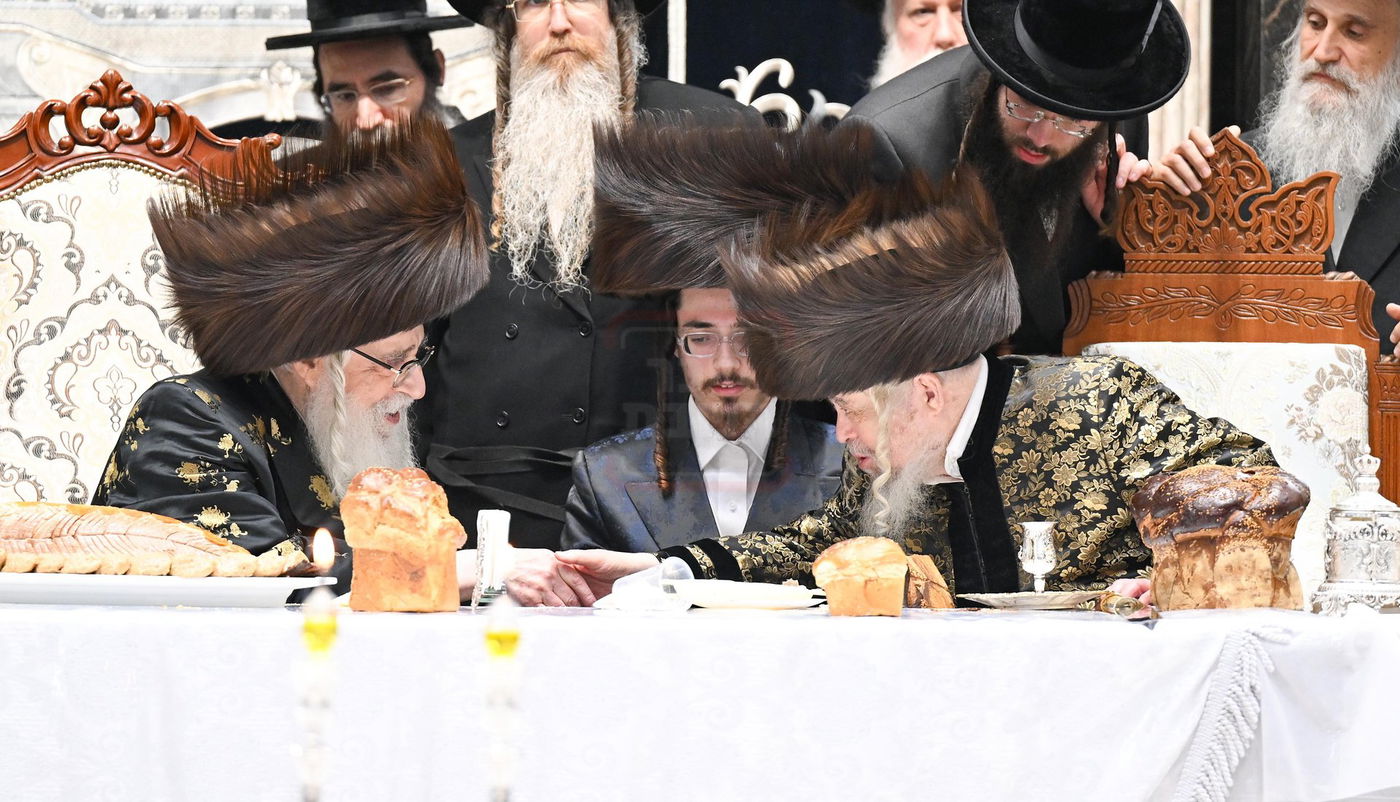 עם יבלחט"א האדמו"ר מצאנז