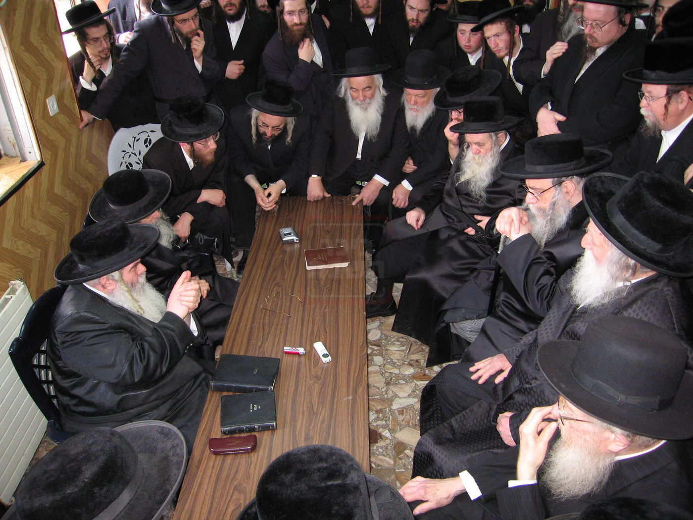 עם יבלחט"א האדמו"ר מצאנז