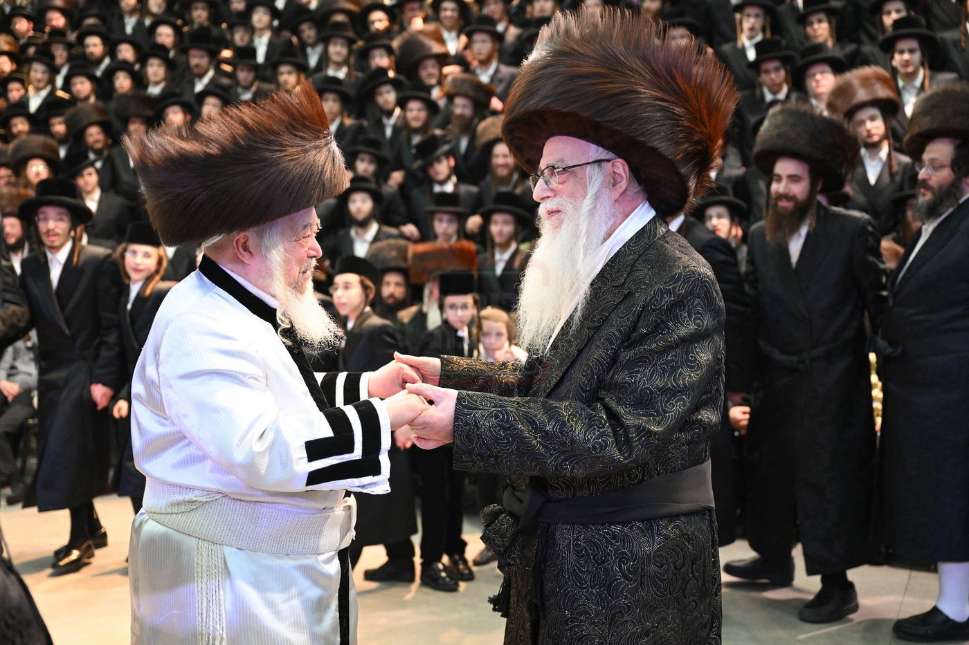 עם יבלחט"א האדמו"ר מצאנז