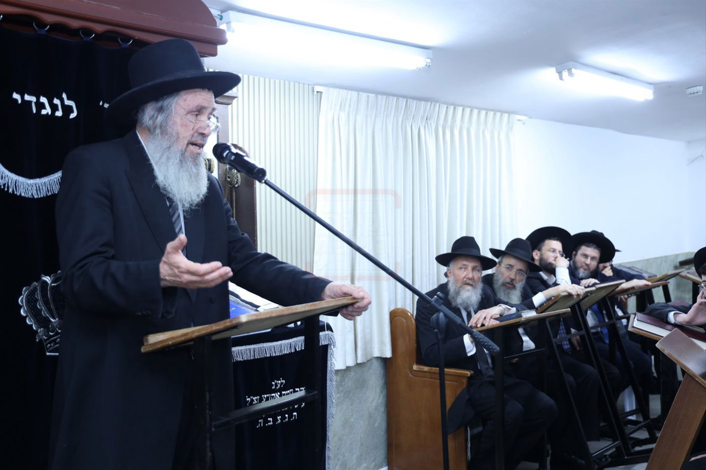 ראש הישיבה הגר"ד בפתיחת 'זמן אלול' בישיבת 'כהנא' בפתח תקווה