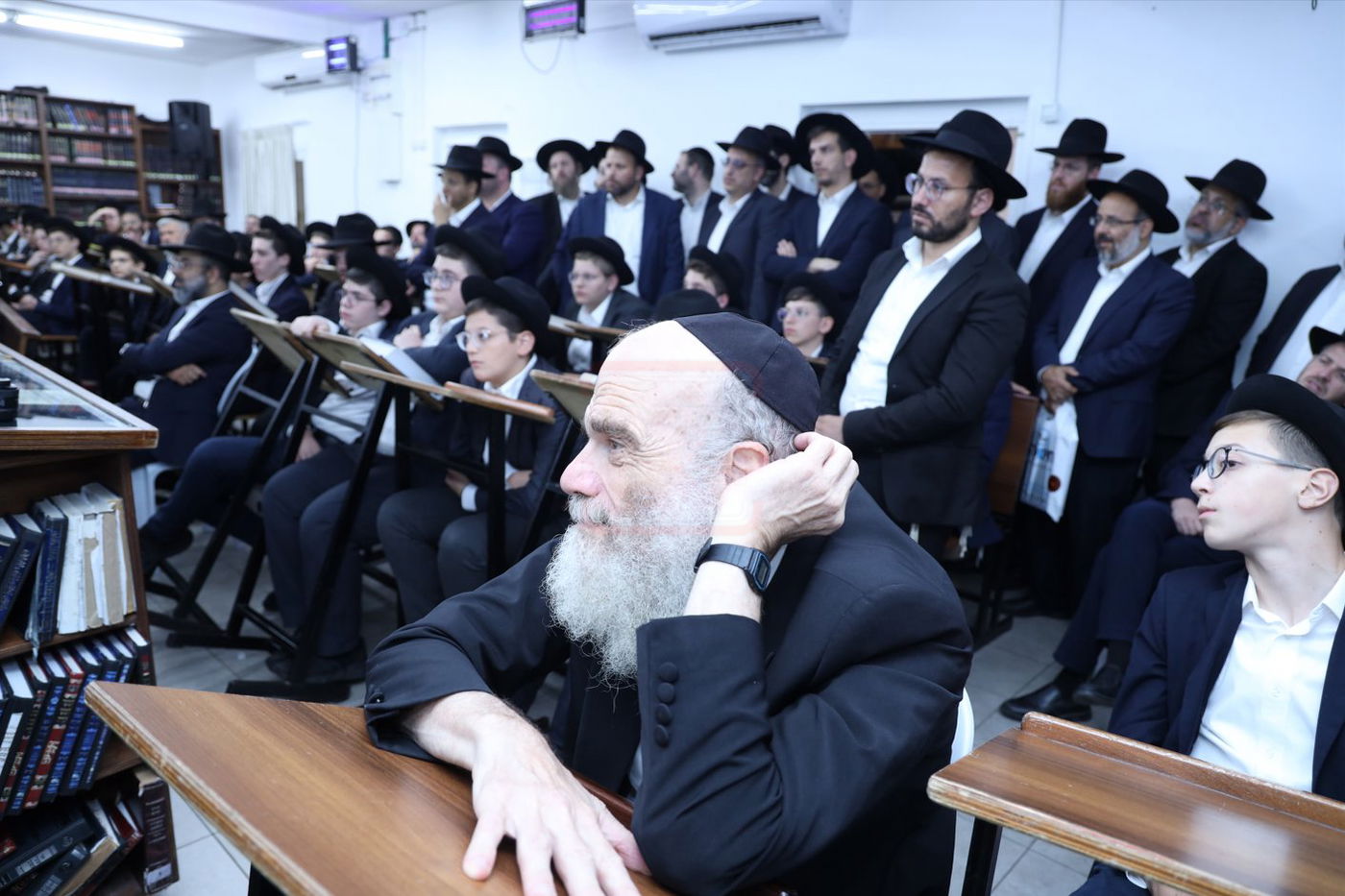 ראש הישיבה הגר"ד בפתיחת 'זמן אלול' בישיבת 'כהנא' בפתח תקווה