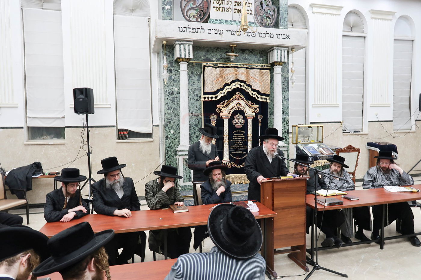 עצרת התעוררות ככלות השבעה על האדמו"ר מקרעטשניף סיגעט זצ"ל