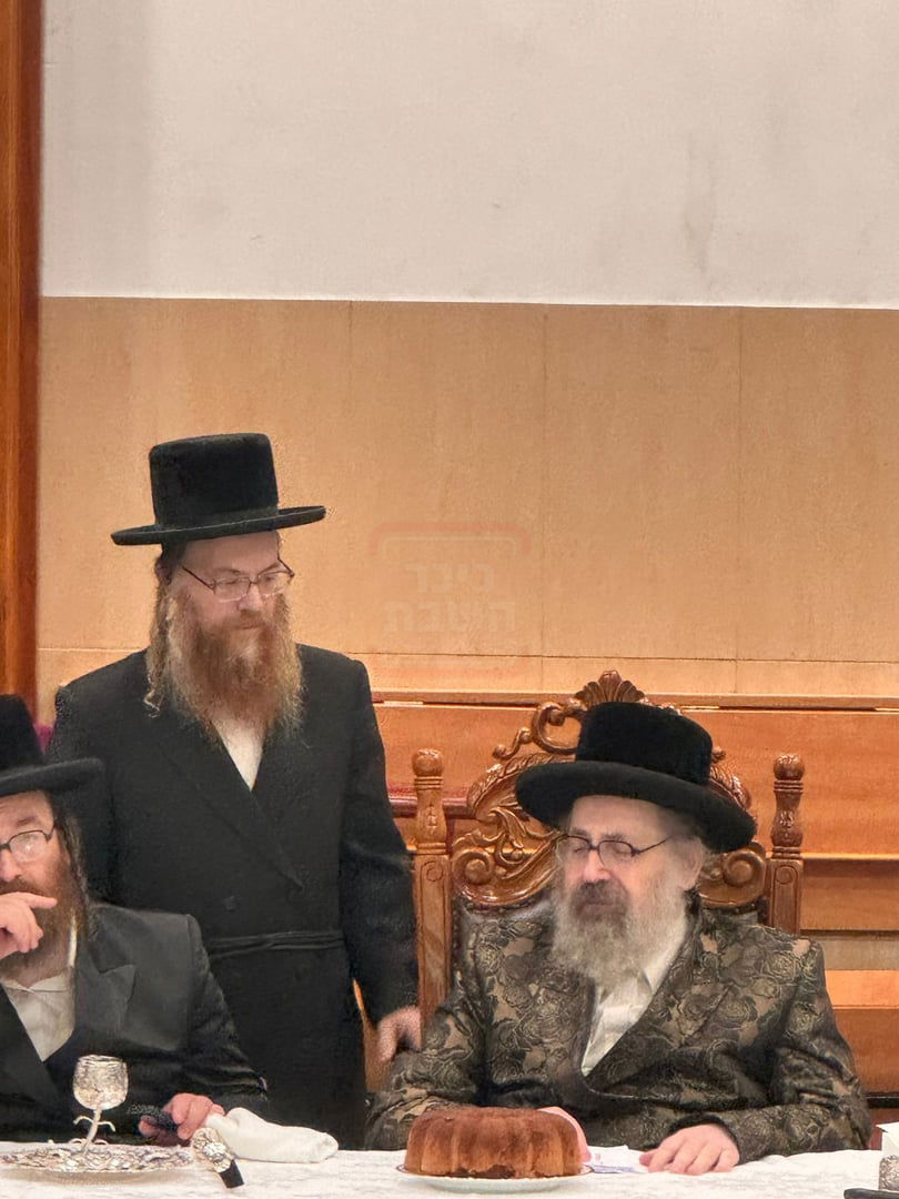 מעמד קבלת פנים לאדמו"ר מויז'ניץ לונדון