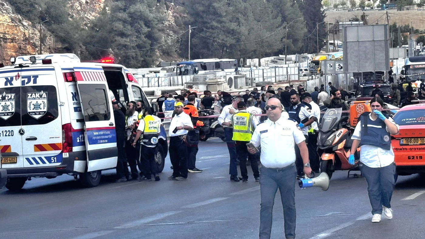 זירת הפיגוע הקשה בצומת רמות