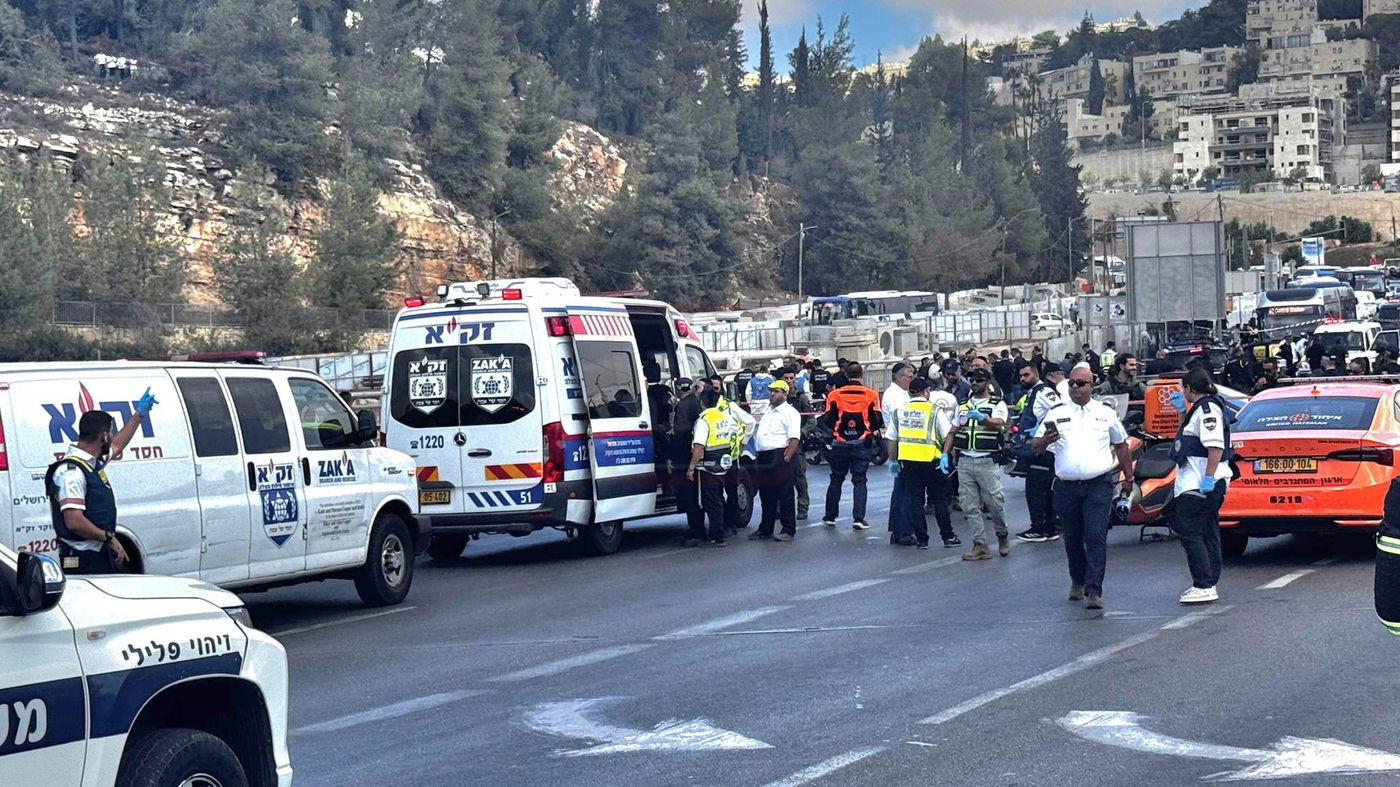 זירת הפיגוע הקשה בצומת רמות