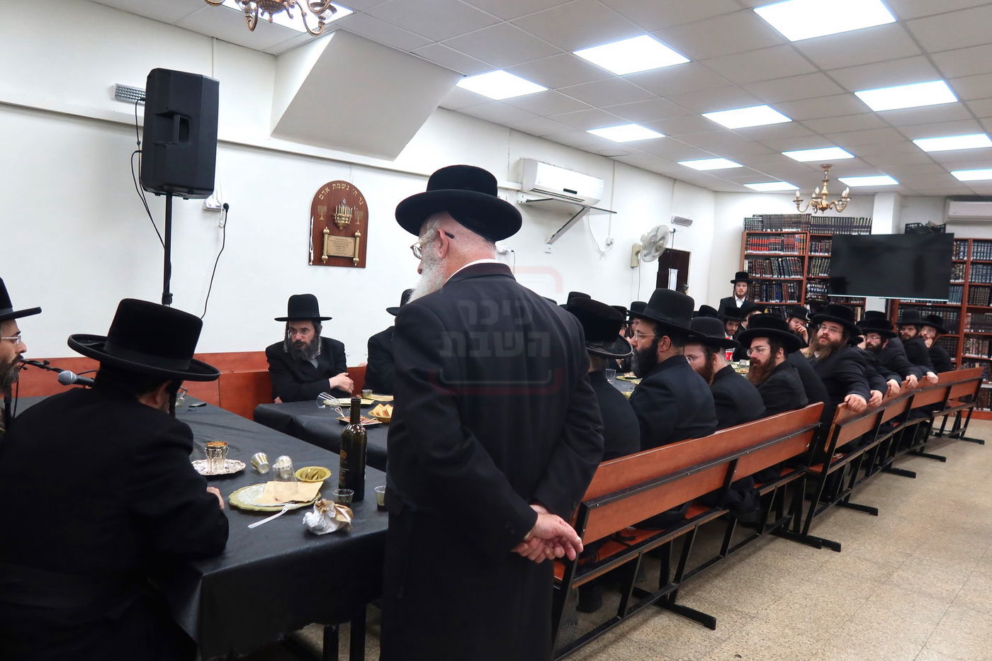 כינוס בחצה"ק זוועהיל לקראת מגבית 'בנפשו' להוצאת ספרי האדמו"ר זצ"ל