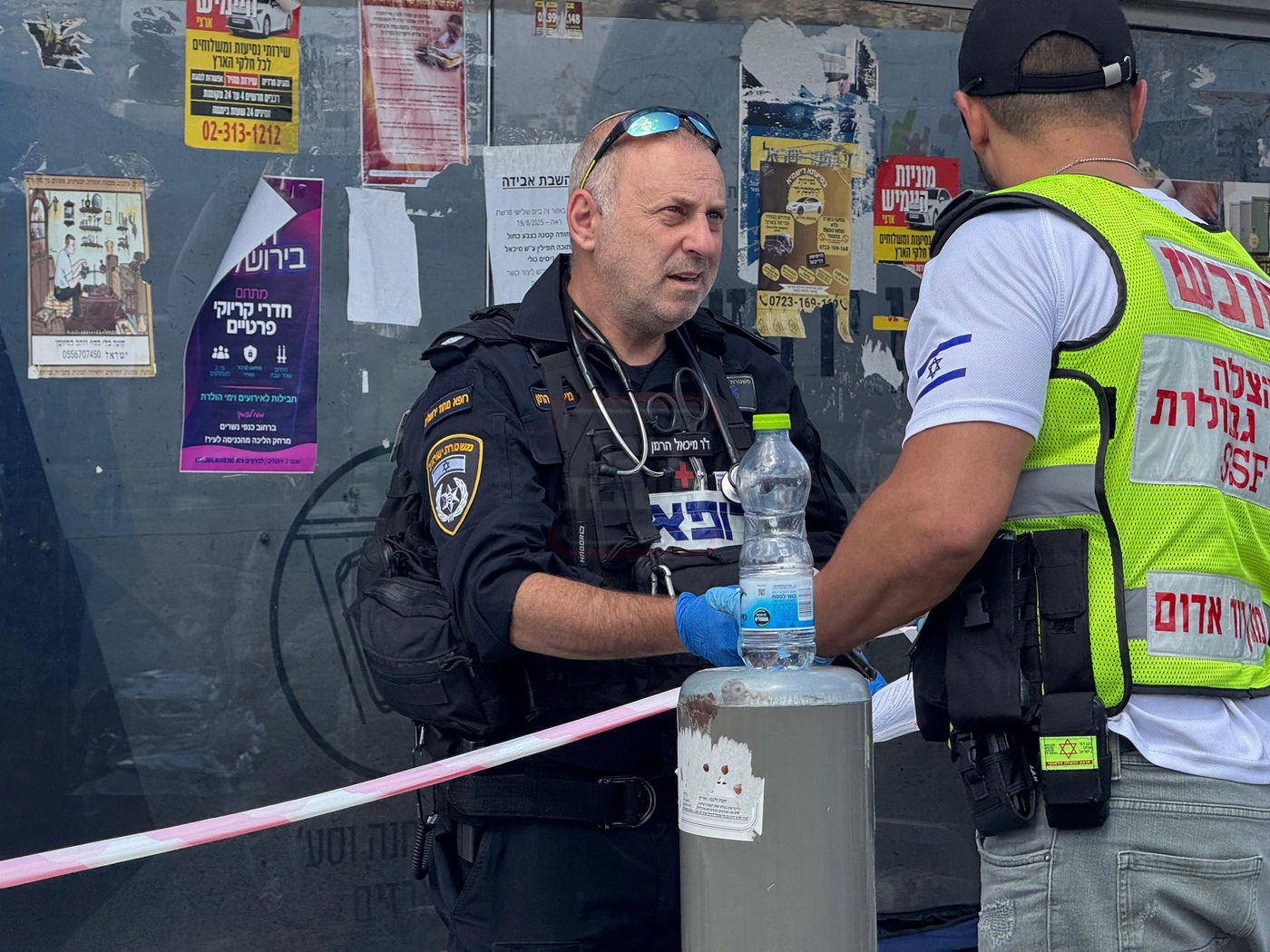 זירת הפיגוע