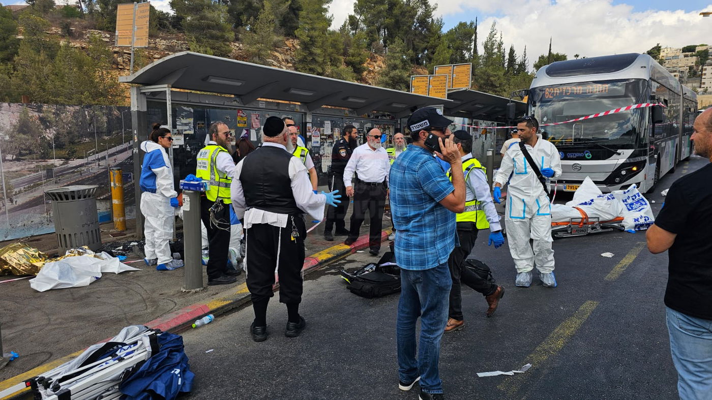 פינוי ההרוגים מהזירה הקשה