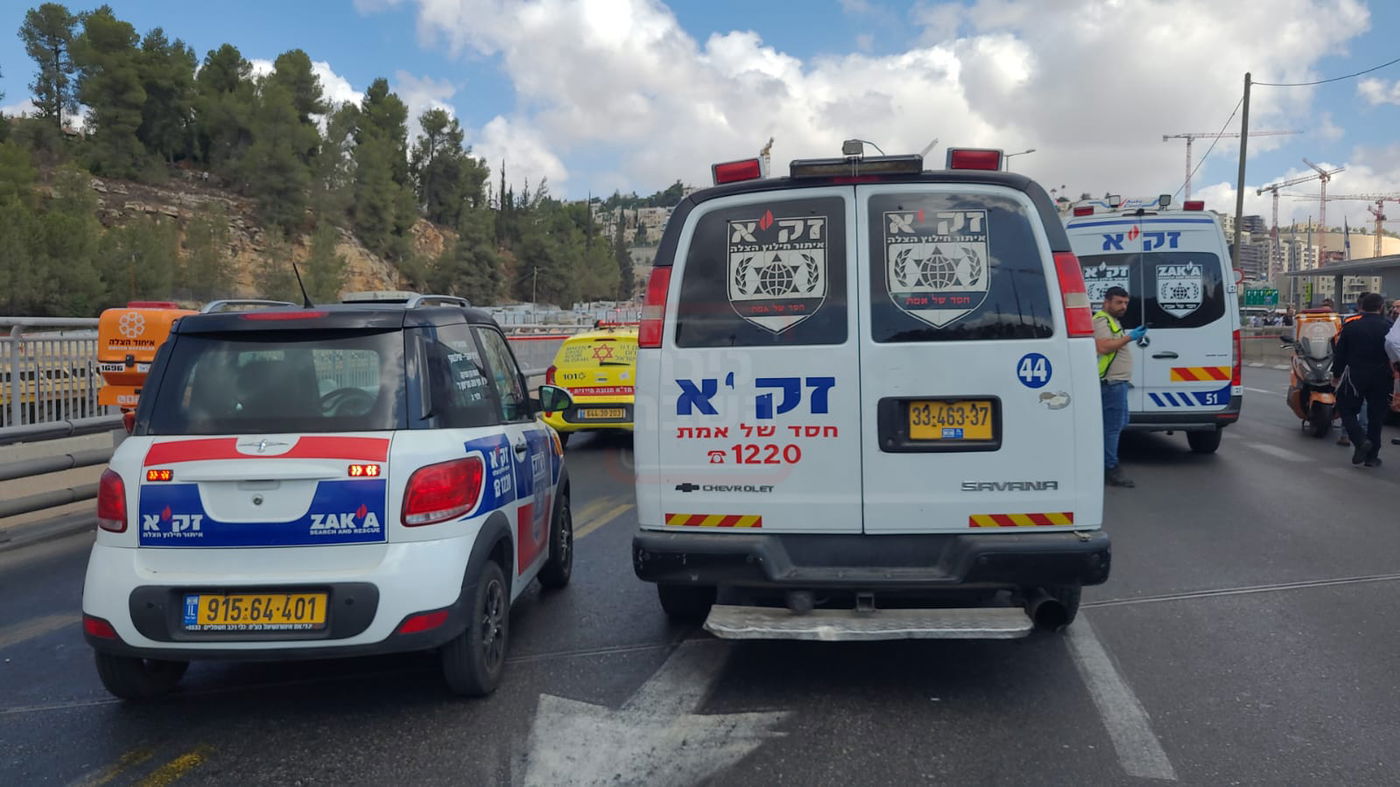 זירת הפיגוע הקשה בצומת רמות